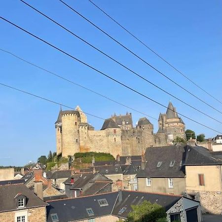 Appartement Calme Et Cosy Proche Centre Vue Chateau Витре Экстерьер фото