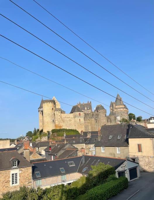 Appartement Calme Et Cosy Proche Centre Vue Chateau Витре Экстерьер фото